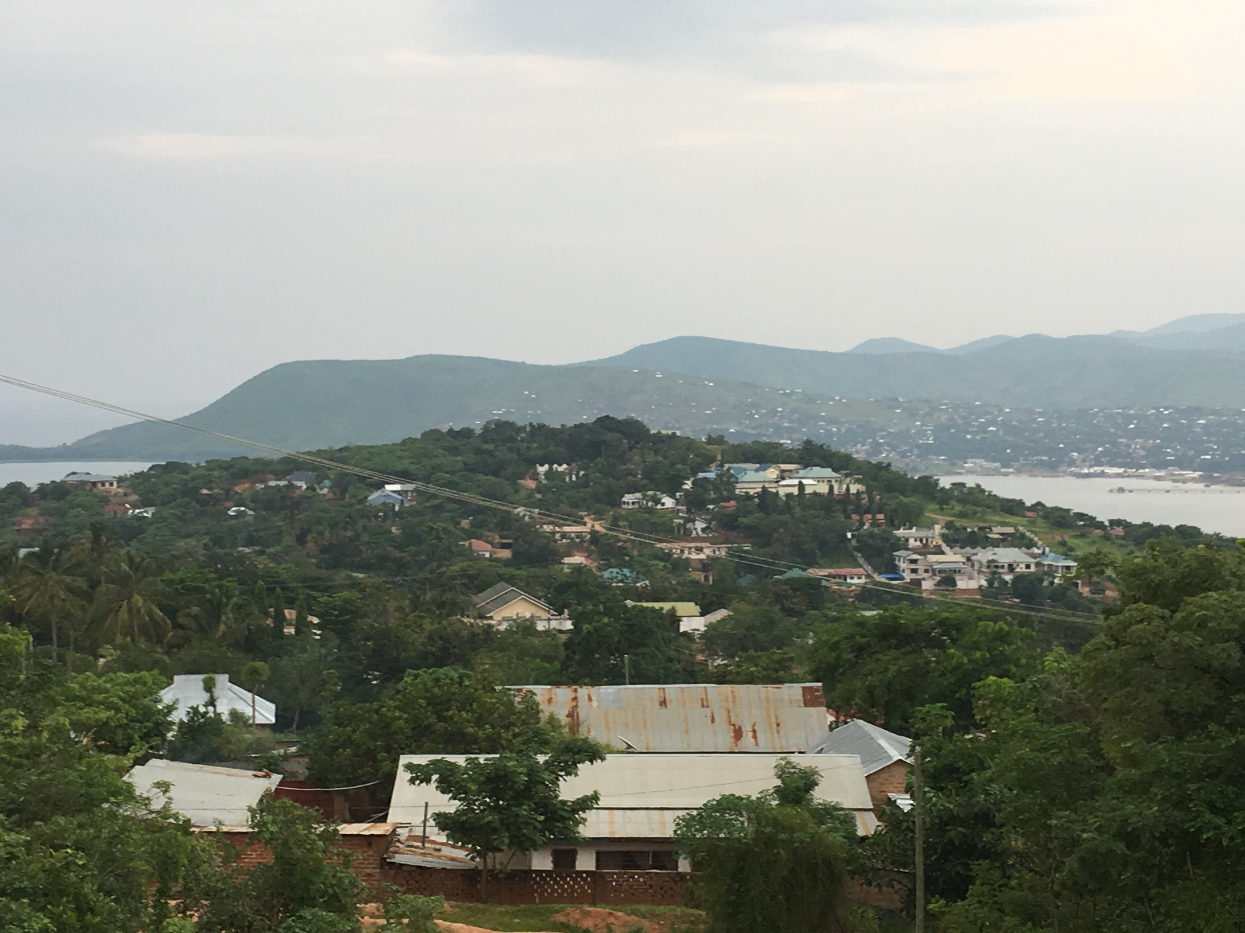 Construction within Kibirizi and Kigoma hills