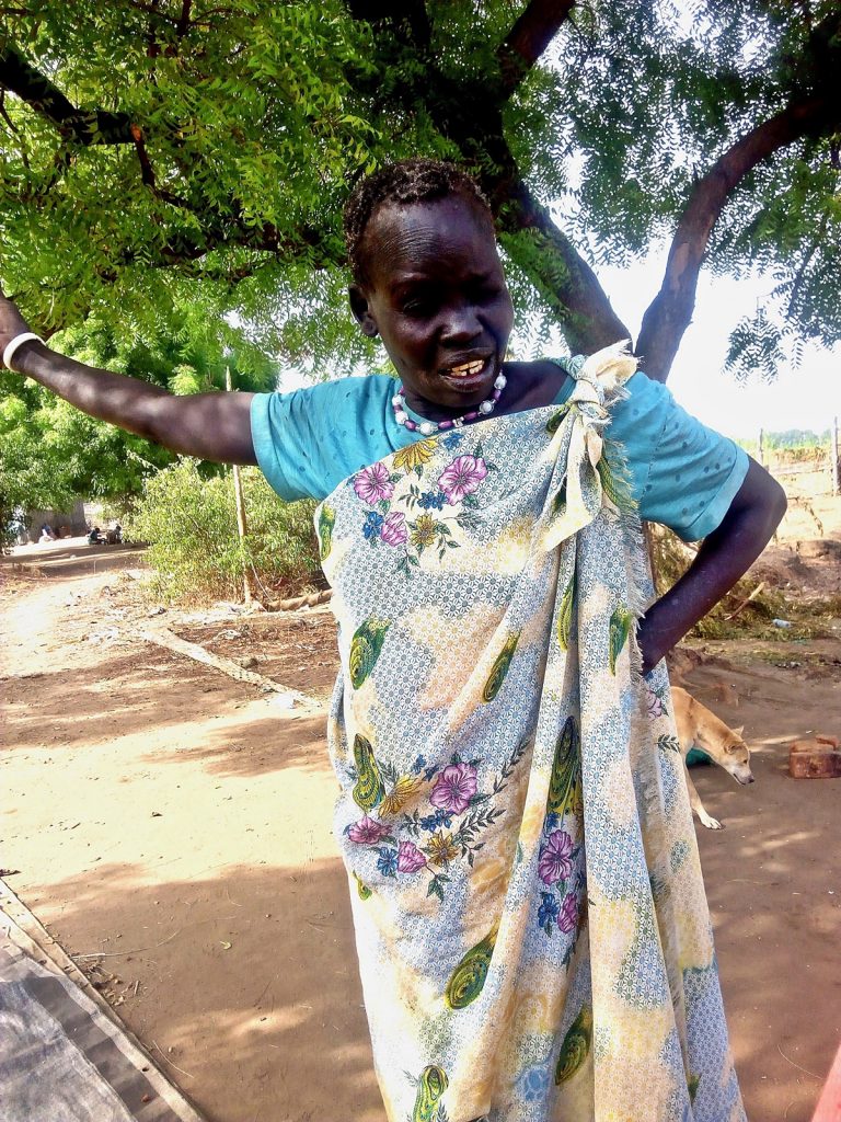 Pauline Wani a resident of Gumbo Rajaf.