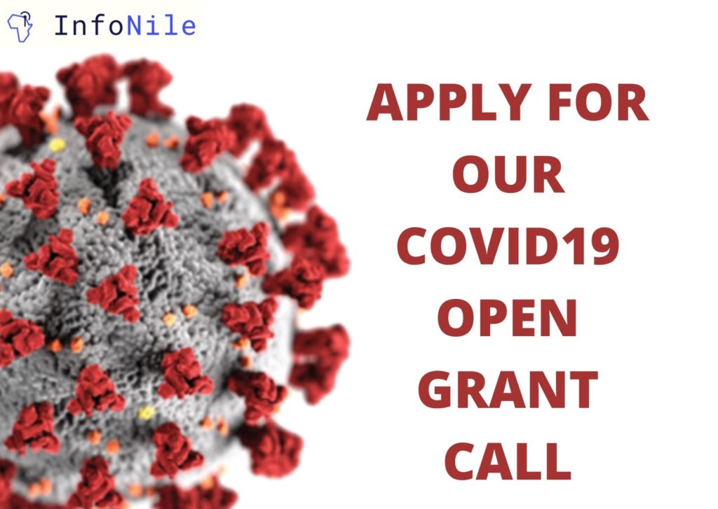 APPLY FOR OUR COVID19 OPEN GRANT CALL 1