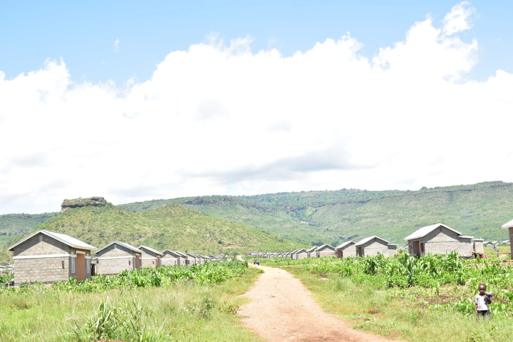 Bunambutye Resettlement camp for Mt. Elgon landslides surivors