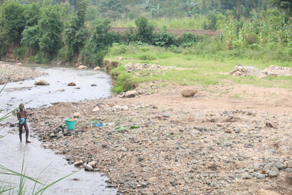 River Manafwa is one of those under restoration by the village climate change group