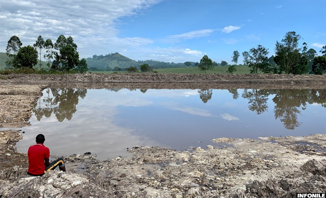 restored wetland reservoir