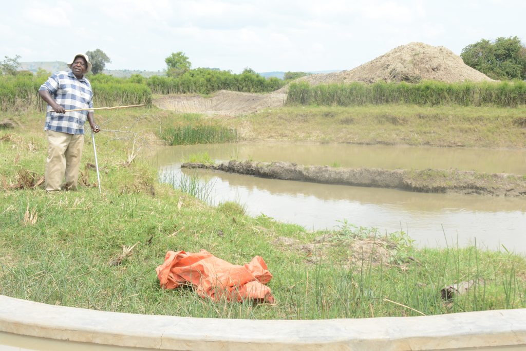 Mbagaya s dam that he is expanding