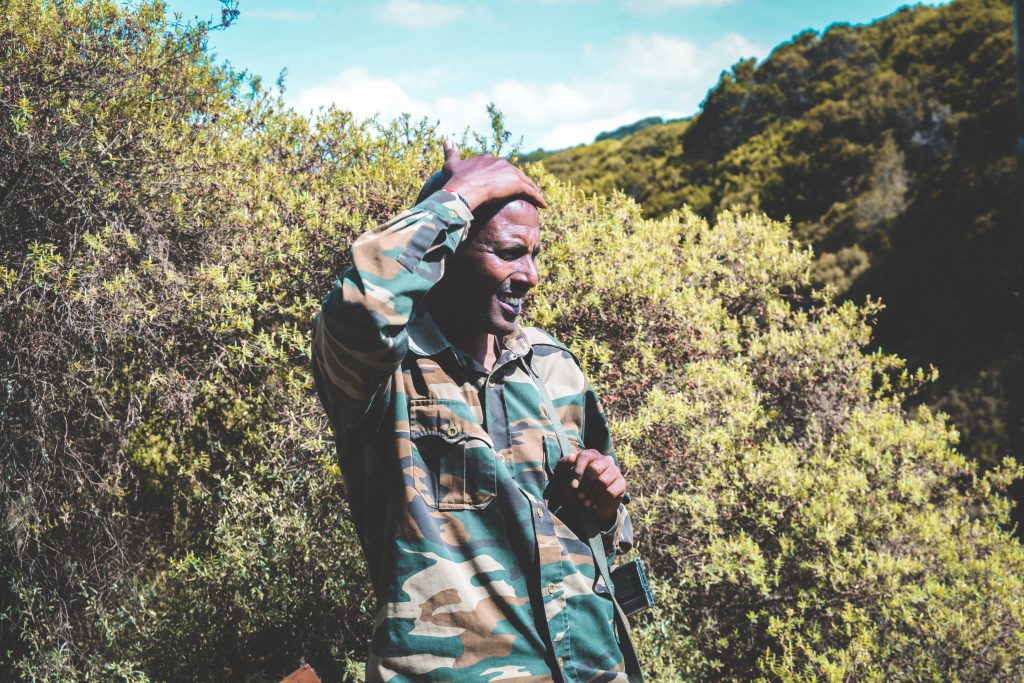 Abdi tour guide at Aberdare National Park 1