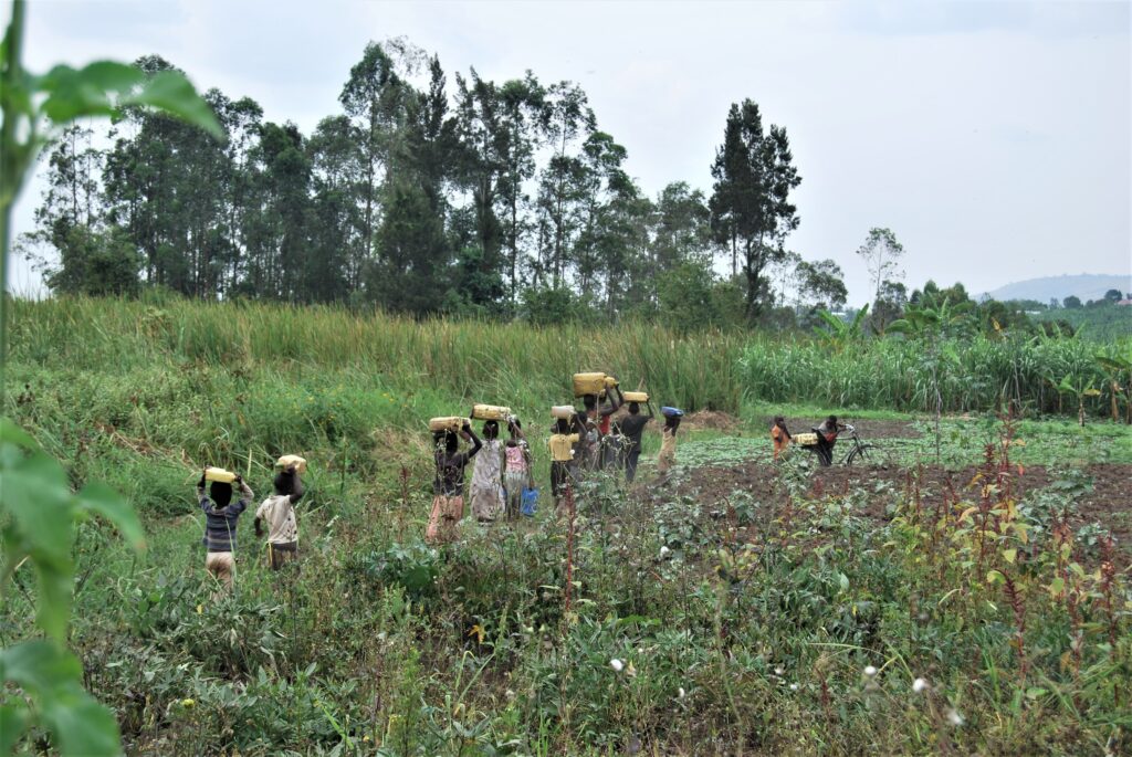 Water shortage remains a challenge in most districts in Kagera basin. Groundwater holds the promise of closing the growing gap between water demand and water supply. Photo by Fredrick Mugira