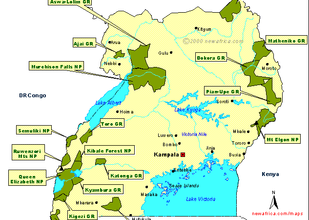national parks in Uganda 1