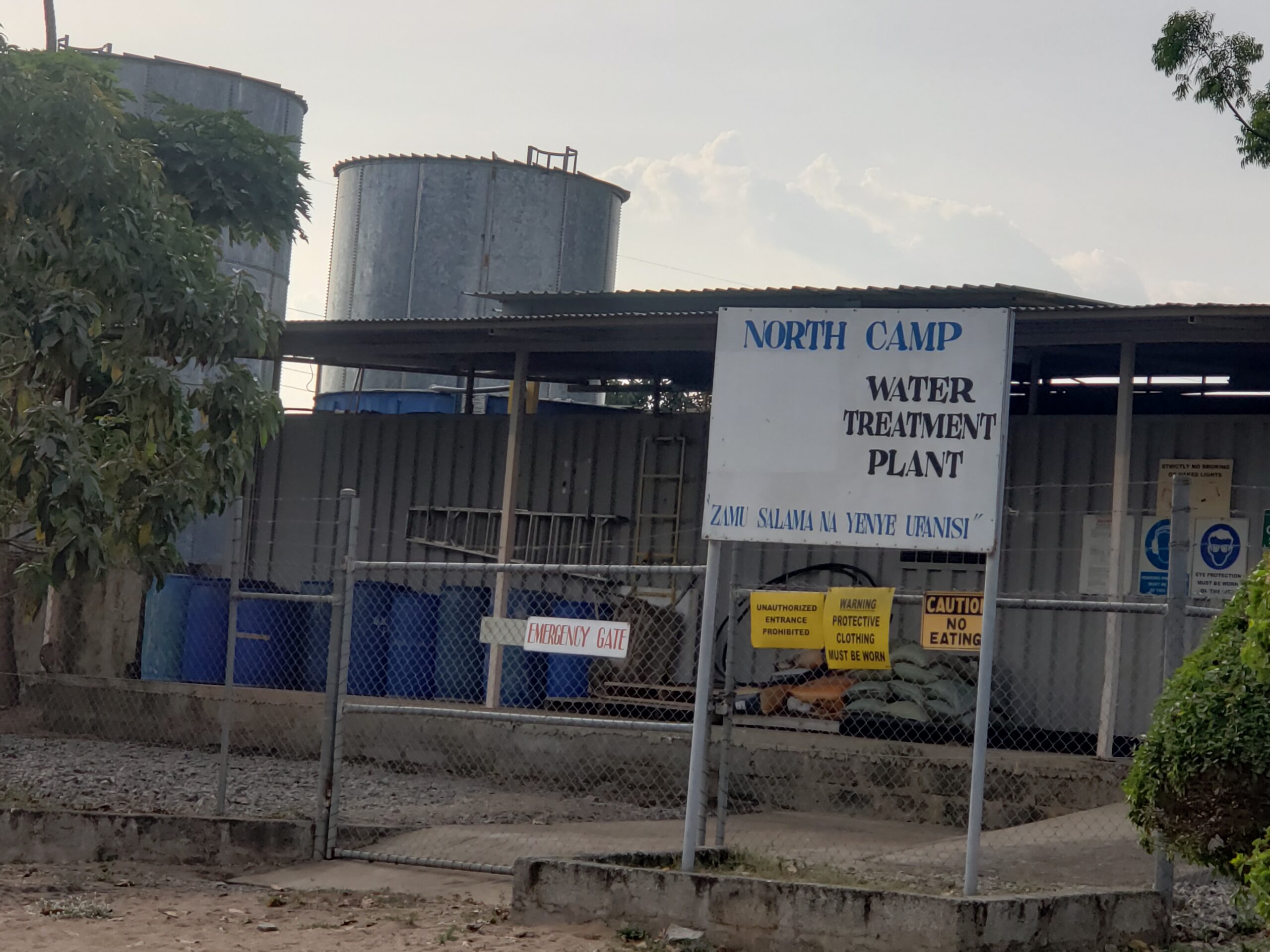 North Mara declorination plant