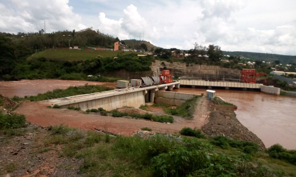 Machine will filter water to falls 1