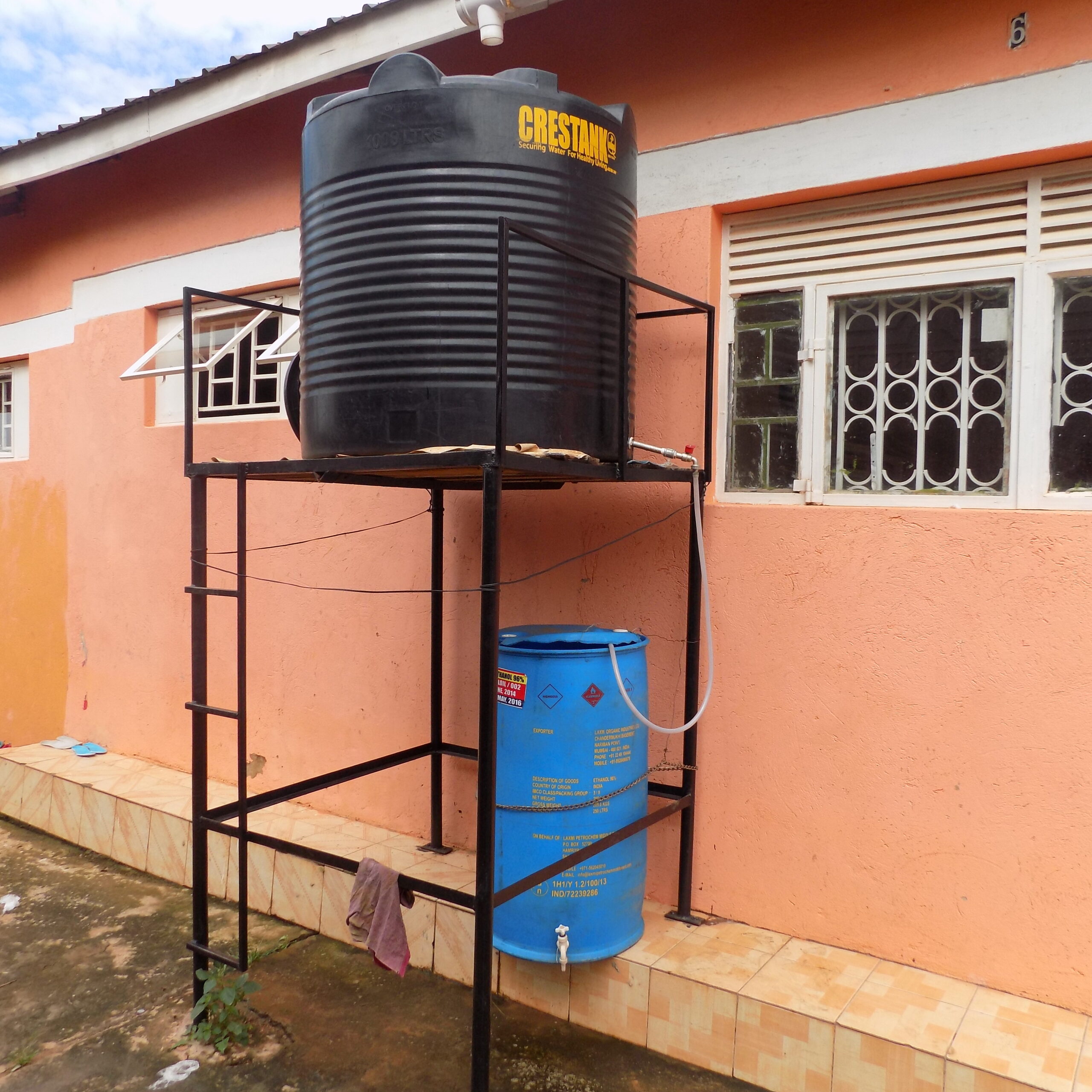 Water harvesting from the roof scaled