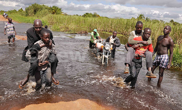 Katonga area floods