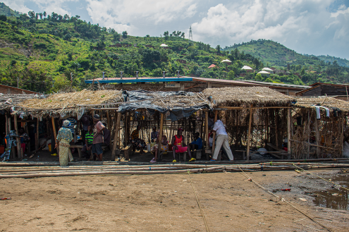 Wide view of Kabezi market
