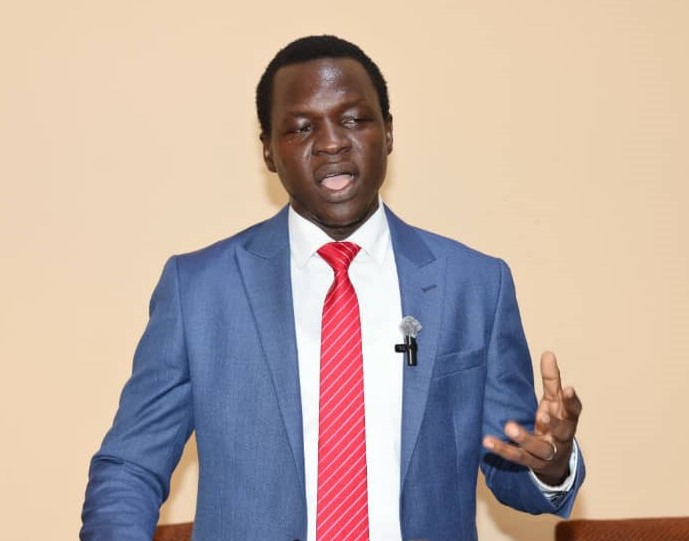 Photo of press secretary at the office of the Governor Central Equatoria State 2