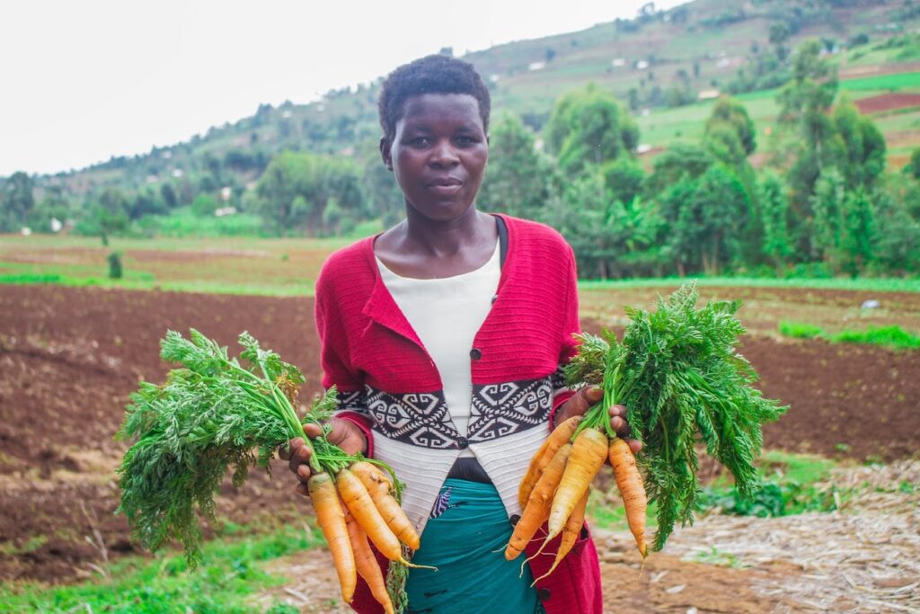 women-led farming
