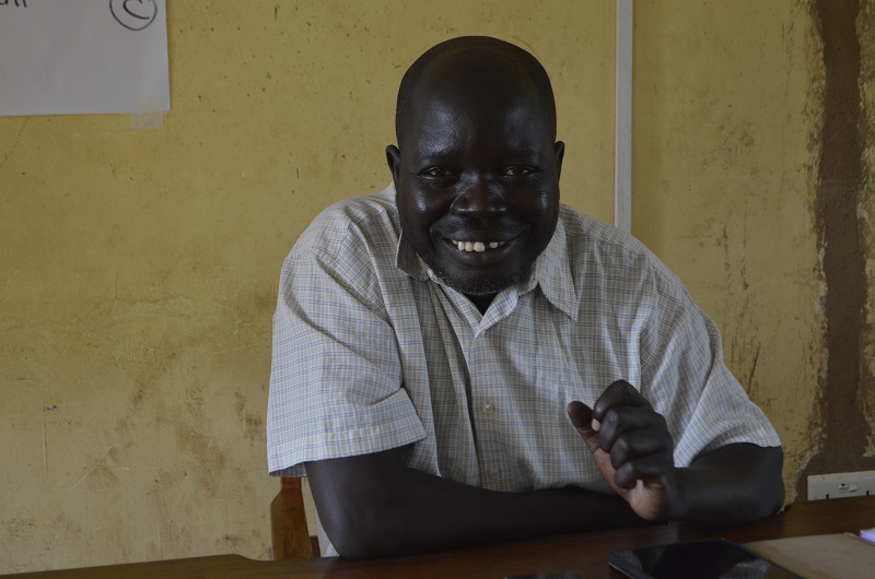 David Atiku stresses a point during an interview on Saturday. Photo Credit Andrew Cohen Amvesi 2