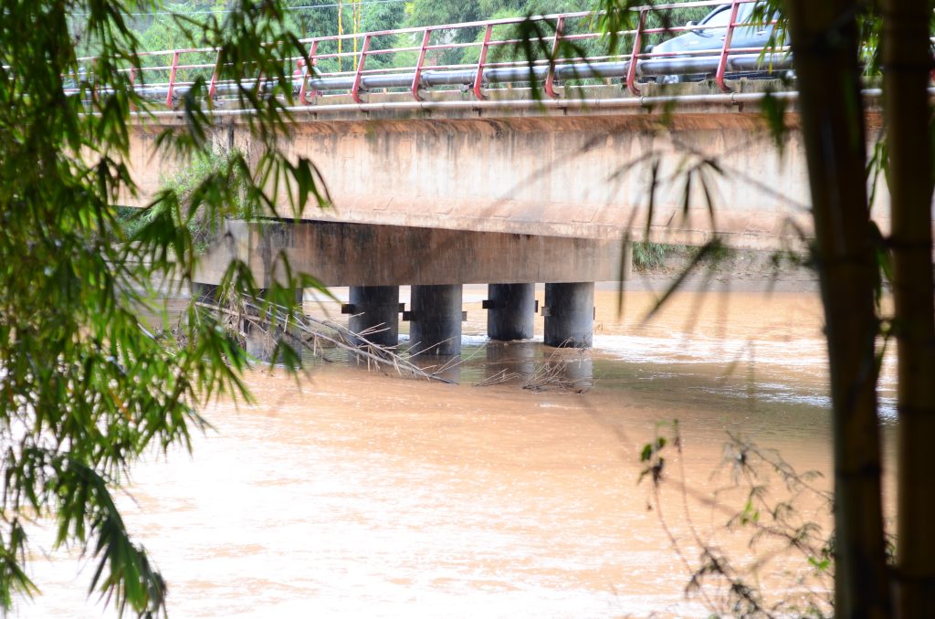 Nyabarongo Bridge between Nyarugenge district Kigali city and Kamonyi district southern Province
