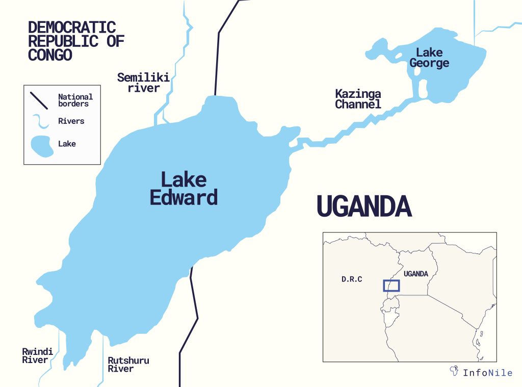The Lake Edward system consisting of lakes Edward and George and their associated river 01