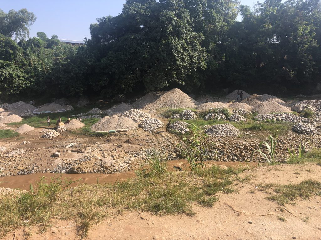 sandmining in burundi