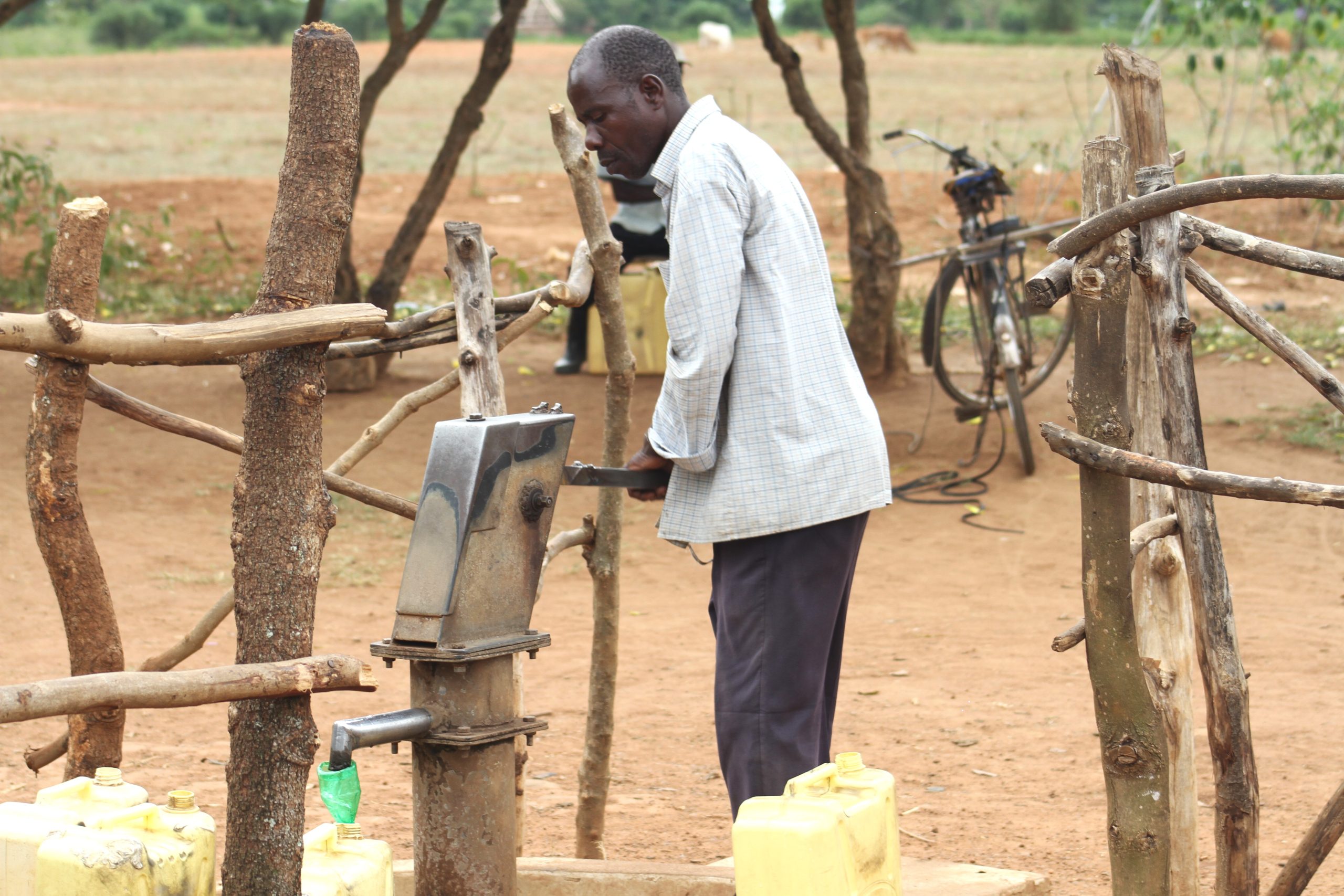 Groundwater provides hope for landslides survivors in Mt. Elgon Aquifer region. Photo By Javier Silas Omagor scaled 1